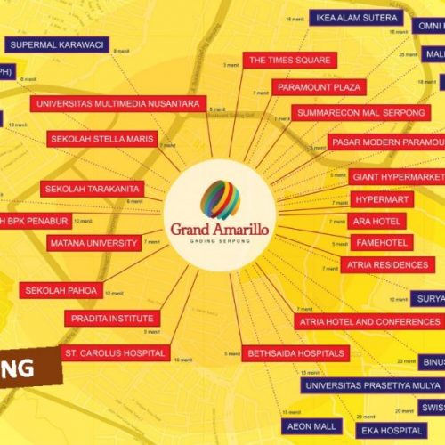fasilitas Grand Amarillo From Paramount Serpong