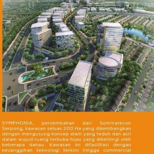 galeri 1 Cluster Rossini di pinggir danau Kawasan terbaru Symphonia