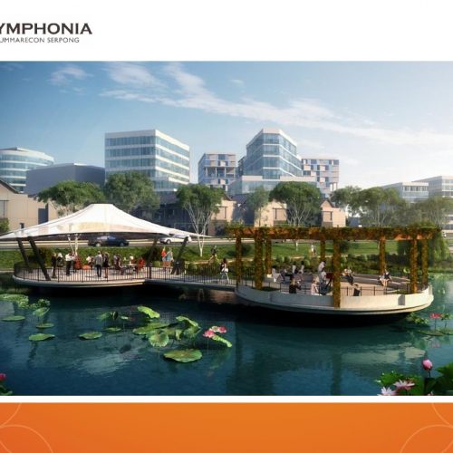 galeri 3 Cluster Rossini di pinggir danau Kawasan terbaru Symphonia