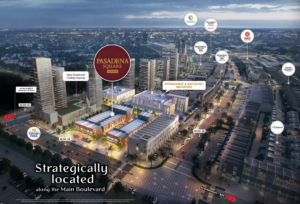 Lokasi Ruko Pasadena Square South